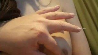 Beautiful korean girl with her boyfriend on cam